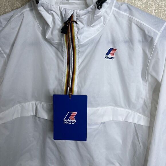 New K-Way LE VRAI 3.0 LEON White XS - Picture 3 of 5